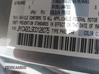 2012 Mazda 5 Touring with VIN JM1CW2CL9C0128075, listed as a IAAI auction lot 41886362 with 139,262 mi miles. Bid and sale history available at carsss.com. Image 9.