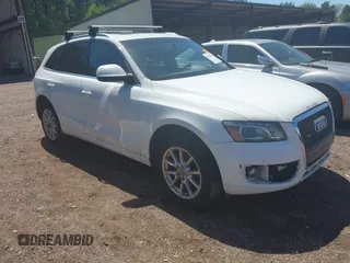 2012 Audi Q5 2.0T Premium Plus with VIN WA1LFAFP3CA054746, listed as a IAAI auction lot 41986594 with 1 mi miles. Bid and sale history available at carsss.com. Image 1.