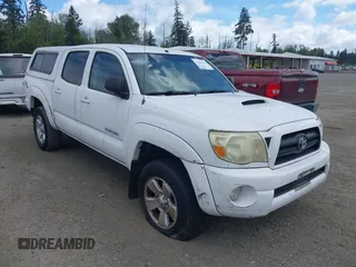 2005 Toyota Tacoma with VIN 5TELU42N55Z142871, listed as a IAAI auction lot 42261150 with 263,099 mi miles and . Bid and sale history available at DreamBid. Image 1.