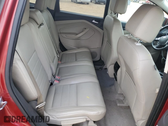 2015 Ford Escape Titanium with VIN 1FMCU0J96FUC32632, listed as a Copart auction lot 48213915 with 120,641 mi miles and Salvage Title. Bid and sale history available at carsss.com. Image 12.
