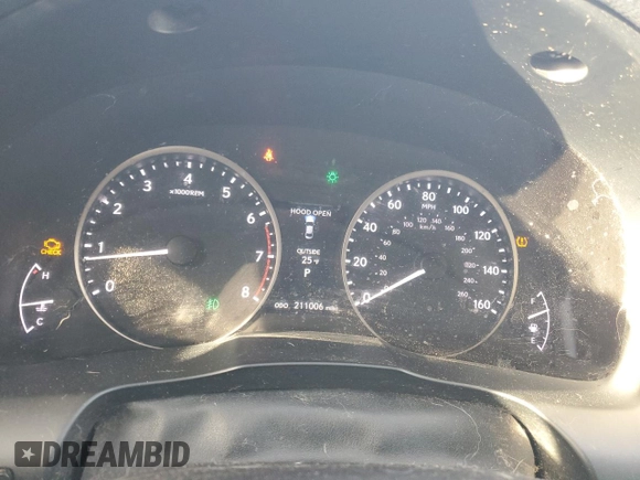 2015 Lexus ES 330 with VIN JTHBK1GG9F2194664, listed as a Copart auction lot 41594625 with 211,006 mi miles and Salvage Title. Bid and sale history available at DreamBid. Image 9.