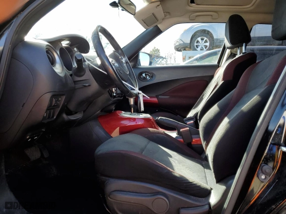 2016 Nissan Juke S with VIN JN8AF5MR6GT607073, listed as a Copart auction lot 46679475 with 80,866 mi miles and Salvage Title. Bid and sale history available at carsss.com. Image 7.