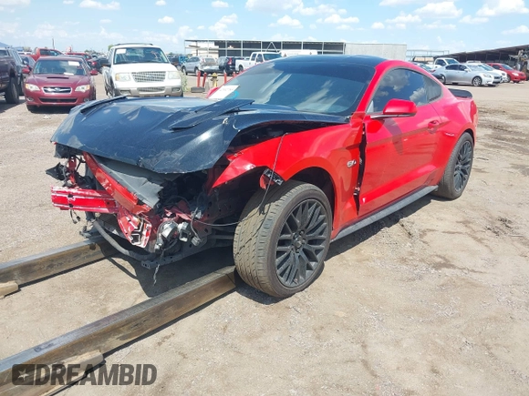 2015 Ford Mustang GT with VIN 1FA6P8CF5F5431455, listed as a IAAI auction lot 42302785 with 60,817 mi miles and . Bid and sale history available at DreamBid. Image 2.