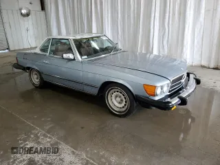 1983 Mercedes-Benz 380 with VIN WDBBA45A2DB028566, listed as a Copart auction lot 66758854 with 42,427 mi miles and Clean Title. Bid and sale history available at carsss.com. Image 4.