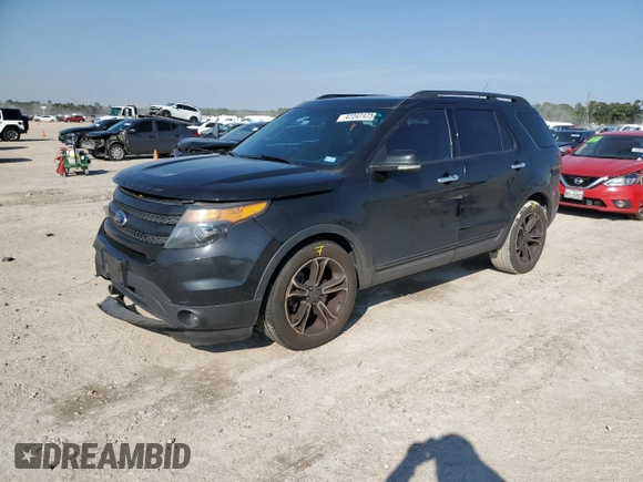 2013 Ford Explorer Sport with VIN 1FM5K8GT2DGB98958, listed as a Copart auction lot 47247475 with 145,464 mi miles and Salvage Title. Bid and sale history available at carsss.com. Image 1.