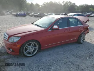 2008 Mercedes-Benz C 300 Sport with VIN WDDGF54X78F163857, listed as a Copart auction lot 62366655 with 154,026 mi miles and Salvage title. Bid and sale history available at DreamBid. Image 1.