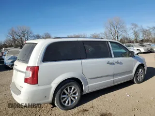 2015 Chrysler Town & Country Limited Platinum with VIN 2C4RC1GG6FR742540, listed as a Copart auction lot 42655965 with 135,227 mi miles and Salvage Title. Bid and sale history available at carsss.com. Image 3.