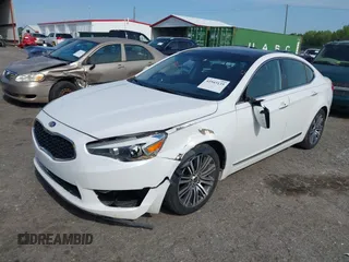 2014 Kia Cadenza Limited with VIN KNALN4D70E5146919, listed as a IAAI auction lot 41943135 with 167,450 mi miles. Bid and sale history available at carsss.com. Image 2.