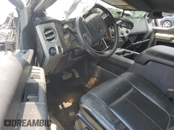 2013 Ford F-250 XL with VIN 1FT7W2BT9DEB07024, listed as a Copart auction lot 58699135 with 91,159 mi miles and Salvage title. Bid and sale history available at DreamBid. Image 8.