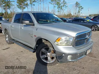 2019 Ram 1500 Classic Lone Star with VIN 1C6RR7LT1KS559924, listed as a IAAI auction lot 41360427 with 53,344 mi miles. Bid and sale history available at carsss.com. Image 1.