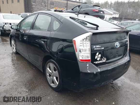 2010 Toyota Prius II with VIN JTDKN3DU0A0040203, listed as a IAAI auction lot 41782624 with 323,127 mi miles. Bid and sale history available at carsss.com. Image 3.
