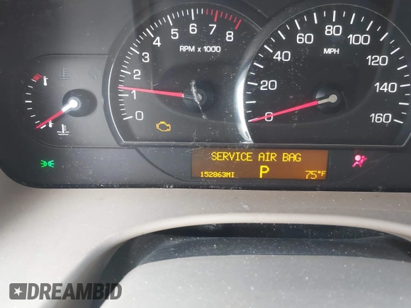 2005 Cadillac STS with VIN 1G6DW677050182122, listed as a IAAI auction lot 41865901 with 152,863 mi miles and . Bid and sale history available at carsss.com. Image 7.