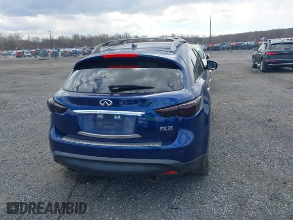 2012 Infiniti FX35 with VIN JN8AS1MW4CM151704, listed as a IAAI auction lot 41880455 with 140,751 mi miles. Bid and sale history available at carsss.com. Image 16.