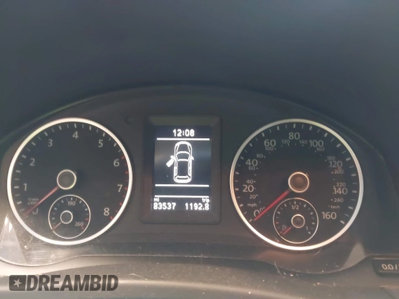 2016 Volkswagen Tiguan S with VIN WVGBV7AXXGW565289, listed as a IAAI auction lot 42113317 with 83,537 mi miles and . Bid and sale history available at DreamBid. Image 7.