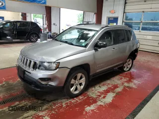 2016 Jeep Compass Sport with VIN 1C4NJCBA8GD611987, listed as a Copart auction lot 62491265 with 158,662 mi miles and Salvage title. Bid and sale history available at DreamBid. Image 1.