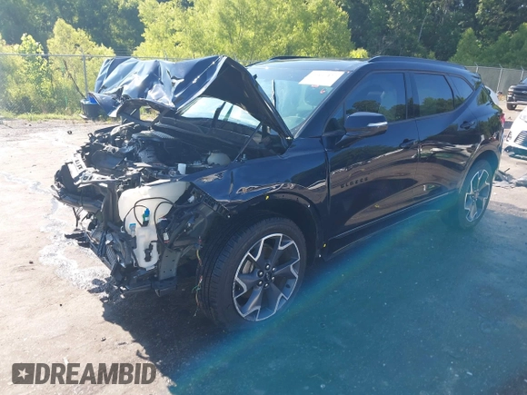 2020 Chevrolet Blazer RS z VIN 3GNKBERSXLS574260, wystawiony jako IAAI lot #42457427 z przebiegiem 91 217 mil mil oraz . Historia ofert i sprzedaży dostępna na DreamBid. Obrazek 18.
