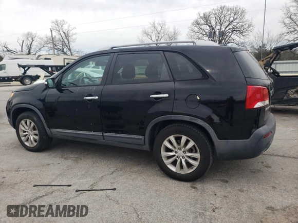 2011 Kia Sorento LX with VIN 5XYKT4A2XBG182097, listed as a Copart auction lot 49709605 with 193,989 mi miles and Salvage Title. Bid and sale history available at DreamBid. Image 2.