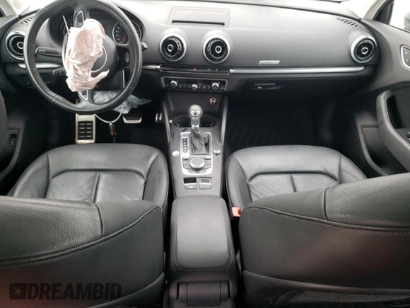 2015 Audi A3 2.0T Premium Plus with VIN WAUEFGFF8F1043462, listed as a Copart auction lot 65933493 with 0 mi miles. Bid and sale history available at carsss.com. Image 8.