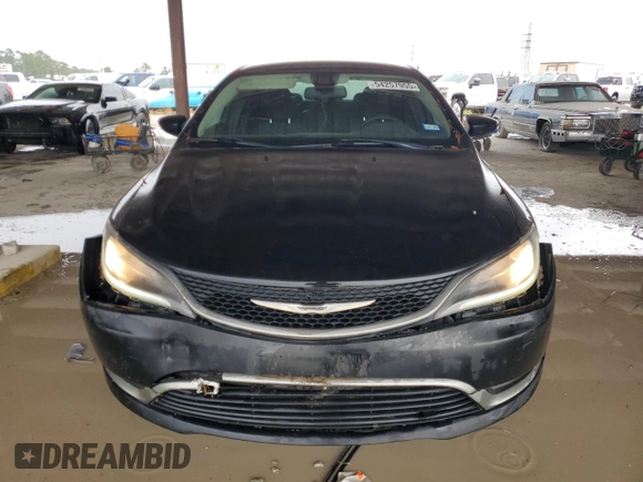2015 Chrysler 200 Limited with VIN 1C3CCCAB5FN696697, listed as a Copart auction lot 54257955 with 185,444 mi miles and Salvage Title. Bid and sale history available at DreamBid. Image 5.
