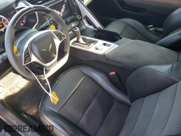 2019 Chevrolet Corvette 3LT with VIN 1G1YF3D70K5102004, listed as a Copart auction lot 84139064 with 51,769 mi miles and Salvage Title. Bid and sale history available at carsss.com. Image 8.