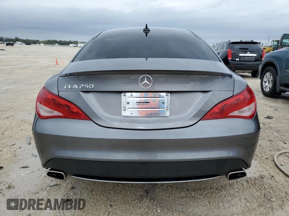 2015 Mercedes-Benz CLA 250 with VIN WDDSJ4EBXFN238785, listed as a Copart auction lot 38844454 with 22,552 mi miles and . Bid and sale history available at DreamBid. Image 6.