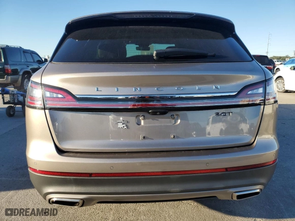 2020 Lincoln Nautilus Standard with VIN 2LMPJ6J90LBL28582, listed as a Copart auction lot 81771224 with 68,204 mi miles and Salvage Title. Bid and sale history available at carsss.com. Image 6.