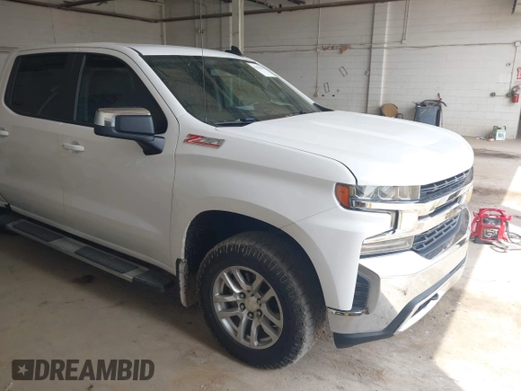 2021 Chevrolet Silverado 1500 LT z VIN 3GCUYDEDXMG439687, wystawiony jako IAAI lot #42561881 z przebiegiem 100 793 mil mil oraz . Historia ofert i sprzedaży dostępna na DreamBid. Obrazek 1.