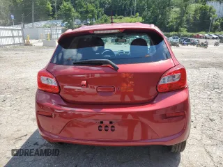 2018 Mitsubishi Mirage SE with VIN ML32A4HJ4JH005329, listed as a Copart auction lot 46583765 with 82,883 mi miles and Salvage title. Bid and sale history available at DreamBid. Image 6.