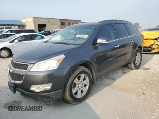 2011 Chevrolet Traverse 1LT z VIN 1GNKRGED5BJ286757, wystawiony jako Copart lot #63599254 z przebiegiem 168 671 mil mil oraz Szkoda całkowita • Salvage title. Historia ofert i sprzedaży dostępna na DreamBid. Obrazek 1.
