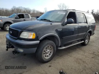 2000 Ford Expedition XLT with VIN 1FMPU16L4YLB83421, listed as a Copart auction lot 88058555 with 128,553 mi miles and Salvage Title. Bid and sale history available at DreamBid. Image 1.