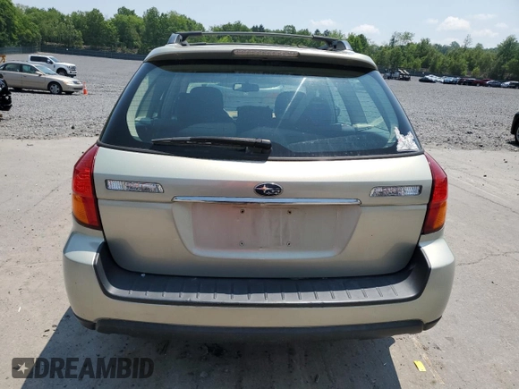 2007 Subaru Legacy Outback with VIN 4S4BP61C777320123, listed as a Copart auction lot 60480895 with 141,549 mi miles and Salvage title. Bid and sale history available at DreamBid. Image 6.