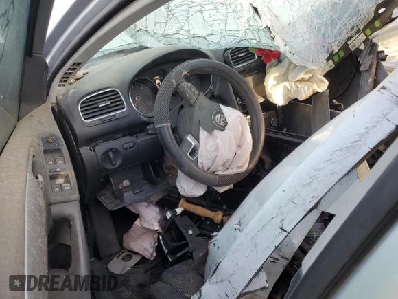 2013 Volkswagen Golf TDI with VIN WVWDM7AJ5DW131482, listed as a Copart auction lot 46535845 with 154,904 mi miles and Salvage title. Bid and sale history available at DreamBid. Image 8.