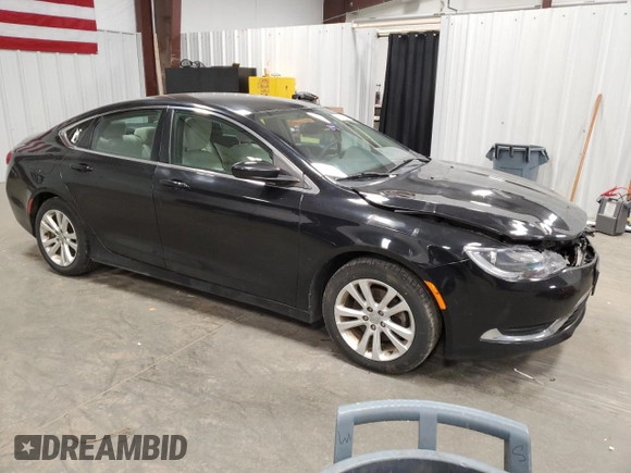 2015 Chrysler 200 Limited with VIN 1C3CCCAB4FN742651, listed as a Copart auction lot 51747085 with 165,912 mi miles and Salvage Title. Bid and sale history available at carsss.com. Image 4.