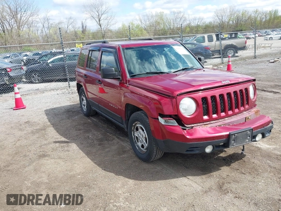 2014 Jeep Patriot Altitude with VIN 1C4NJPBAXED812973, listed as a IAAI auction lot 42096994 with 226,116 mi miles and . Bid and sale history available at DreamBid. Image 1.