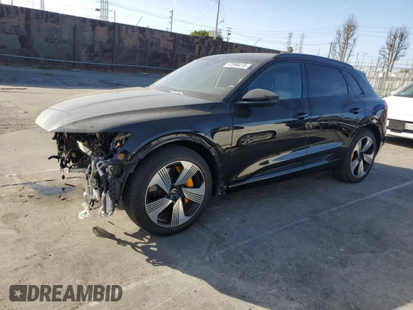 2022 Audi e-tron Premium Plus with VIN WA1LAAGE3NB007578, listed as a Copart auction lot 47896415 with 35,685 mi miles and Salvage Title. Bid and sale history available at DreamBid. Image 1.