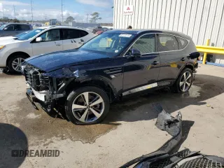 2021 Genesis GV80 with VIN KMUHB4SB8MU054029, listed as a Copart auction lot 85173174 with Not Provided miles and Salvage Title. Bid and sale history available at DreamBid. Image 1.