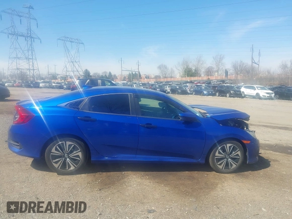 2016 Honda Civic Sedan EX-T with VIN 19XFC1F30GE026799, listed as a IAAI auction lot 41837076 with 127,421 mi miles. Bid and sale history available at carsss.com. Image 13.