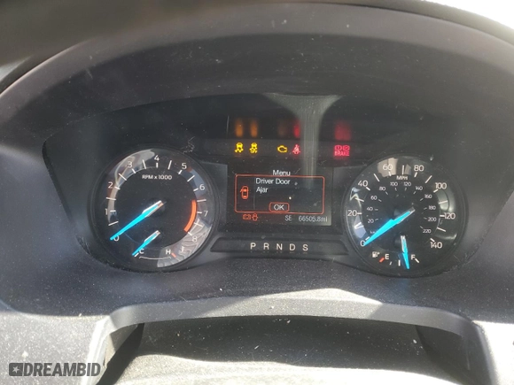2018 Ford Explorer with VIN 1FM5K8BH5JGC60934, listed as a Copart auction lot 46150365 with 66,505 mi miles and Salvage Title. Bid and sale history available at carsss.com. Image 9.