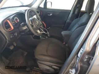 2018 Jeep Renegade Sport with VIN ZACCJBAB4JPH57193, listed as a Copart auction lot 57388075 with 189,413 mi miles and Salvage title. Bid and sale history available at DreamBid. Image 7.