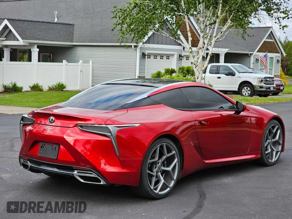 2018 Lexus LC 500h z VIN JTHHP5AY6JA004371, wystawiony jako Copart lot #44732925 z przebiegiem 40 331 mil mil oraz Szkody całkowita. Historia ofert i sprzedaży dostępna na DreamBid. Obrazek 4.