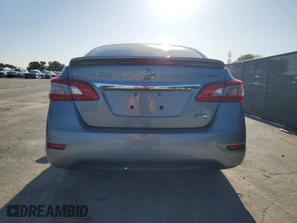 2014 Nissan Sentra S with VIN 3N1AB7AP1EL610344, listed as a Copart auction lot 52486695 with 51,630 mi miles and Non Repairable. Bid and sale history available at DreamBid. Image 6.