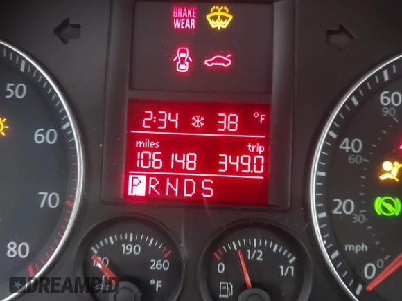 2009 Volkswagen Jetta SE z VIN 3VWRZ71K49M016683, wystawiony jako IAAI lot #41530644 z przebiegiem 106 148 mil mil oraz . Historia ofert i sprzedaży dostępna na DreamBid. Obrazek 15.