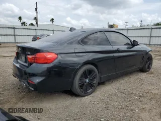 2015 BMW 4 Series 428i xDrive with VIN WBA3N9C50FK247264, listed as a Copart auction lot 54709725 with 75,218 mi miles and Salvage title. Bid and sale history available at DreamBid. Image 3.