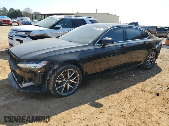 2019 Volvo S90 Momentum with VIN LVY102AK4KP111024, listed as a Copart auction lot 47934814 with 19,324 mi miles. Bid and sale history available at carsss.com. Image 1.
