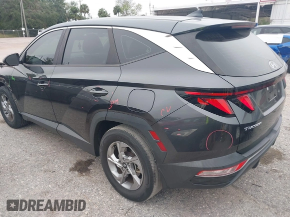 2022 Hyundai Tucson SE with VIN 5NMJA3AE9NH068012, listed as a IAAI auction lot 41173239 with 44,137 mi miles and . Bid and sale history available at carsss.com. Image 3.