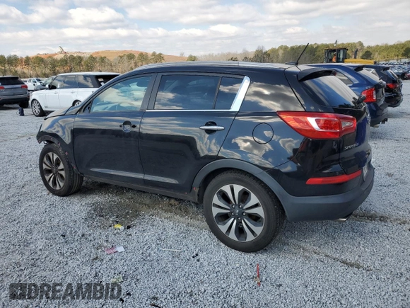 2011 Kia Sportage SX with VIN KNDPC3A62B7148977, listed as a Copart auction lot 44224375 with 130,762 mi miles and Salvage title. Bid and sale history available at DreamBid. Image 2.