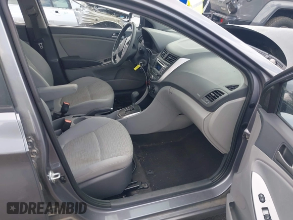 2015 Hyundai Accent GLS with VIN KMHCT4AE8FU825898, listed as a IAAI auction lot 42066640 with 79,593 mi miles and . Bid and sale history available at DreamBid. Image 5.