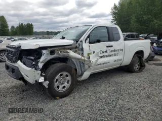2024 Nissan Frontier SV with VIN 1N6ED1CM0RN631620, listed as a Copart auction lot 59139605 with 20,555 mi miles and Salvage title. Bid and sale history available at DreamBid. Image 1.
