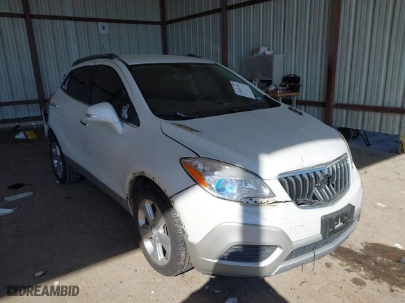2015 Buick Encore with VIN KL4CJASB0FB211656, listed as a IAAI auction lot 41631355 with 135,232 mi miles. Bid and sale history available at carsss.com. Image 1.