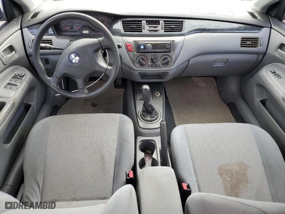 2006 Mitsubishi Lancer ES with VIN JA3AJ26E16U004851, listed as a Copart auction lot 70392304 with 145,052 mi miles and Salvage Title. Bid and sale history available at carsss.com. Image 8.